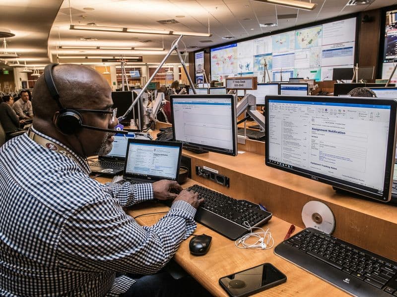 Emergency communications dispatcher